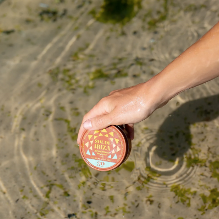 Face & Body Natural Mineral Sunscreen SPF30 (100g) | Sol de Ibiza | Life Before Plastic